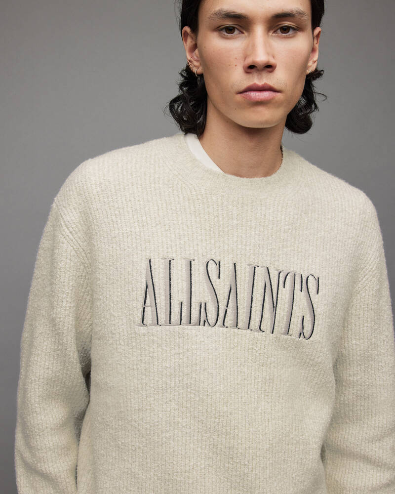 Allsaints Carson Crew Jumper Ecru | U.K.MK012X-35